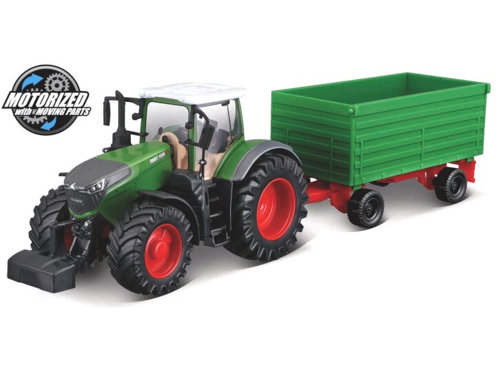 Fendt 1050 Vario met 2-As trailer