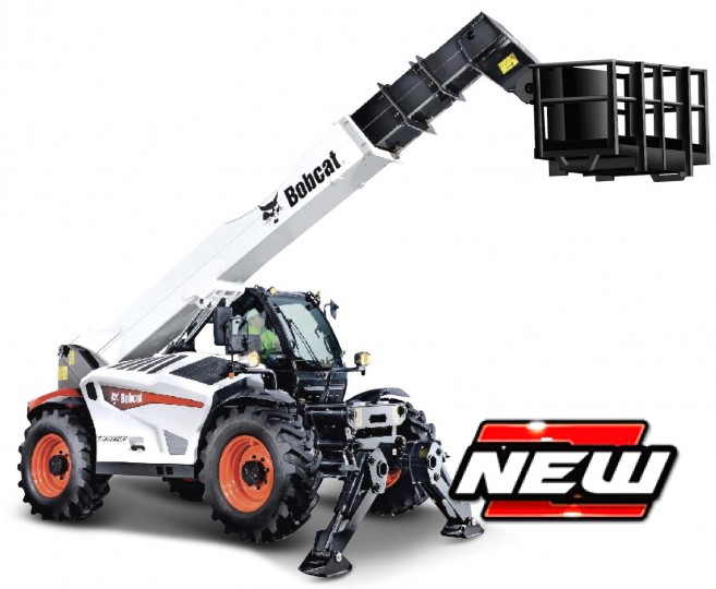 Bobcat T40.180SLP Telescopic Handler with Man Paltform - 1:50