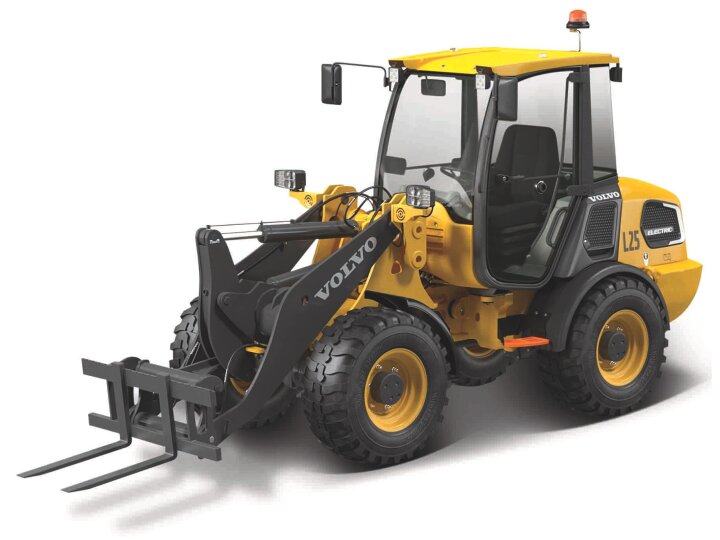 Volvo L25 with forklift - 1:50