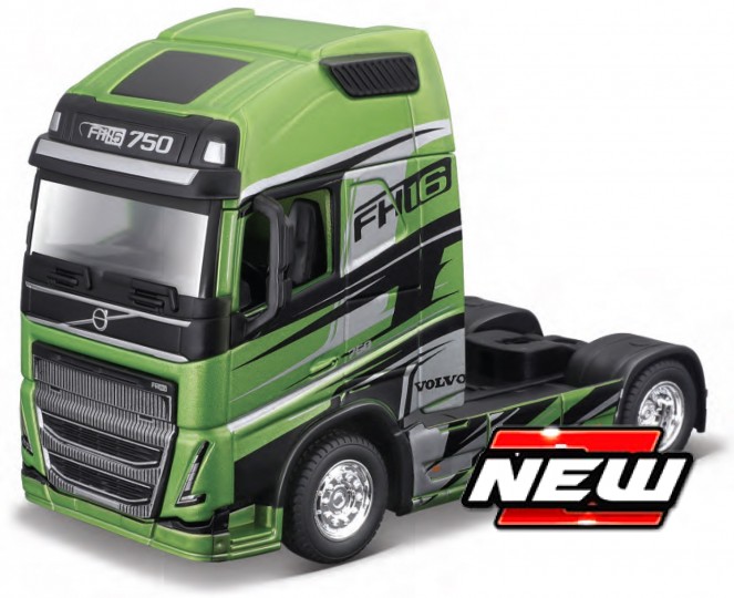 Volvo FH16 Globetrotter 750 XXL Groen/Zwart/Wit - 1:43