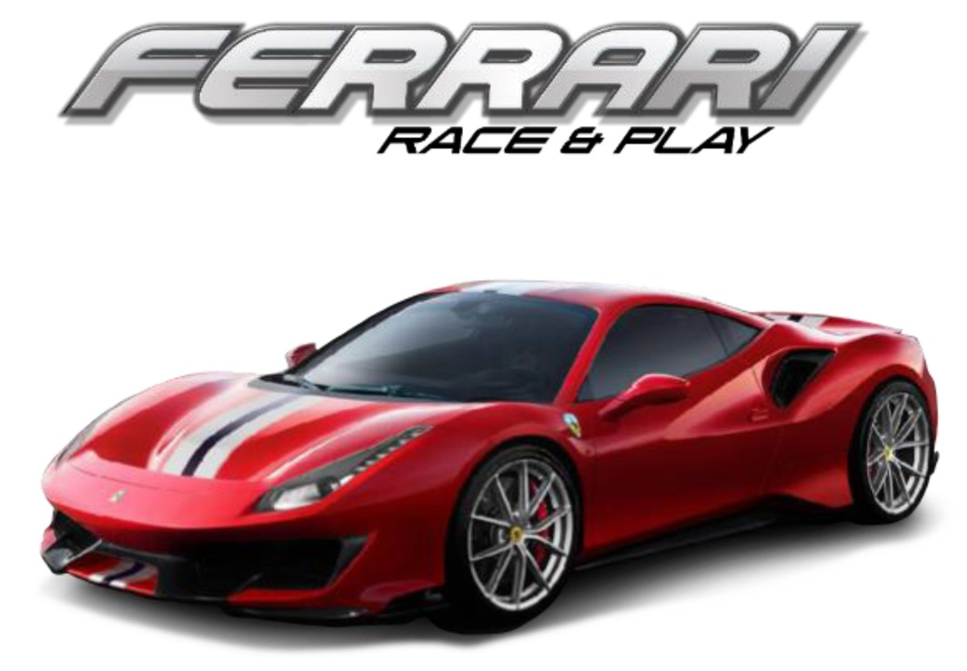 Ferrari 488 Pista Rood/Wit - 1:43