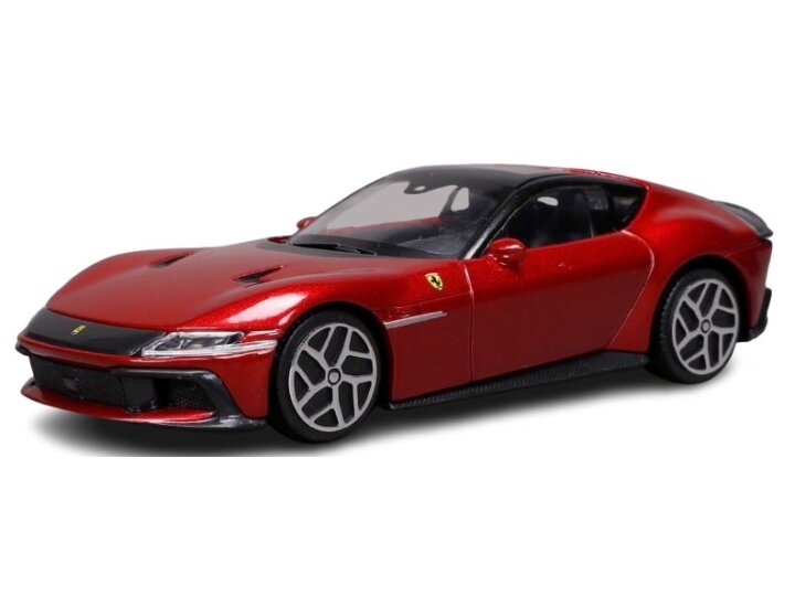 Ferrari 12 Cilindri Rood/Zwart - 1:43