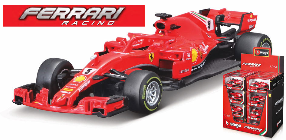 Ferrari SF71H 2018 No.5 S. Vettel - 1:43