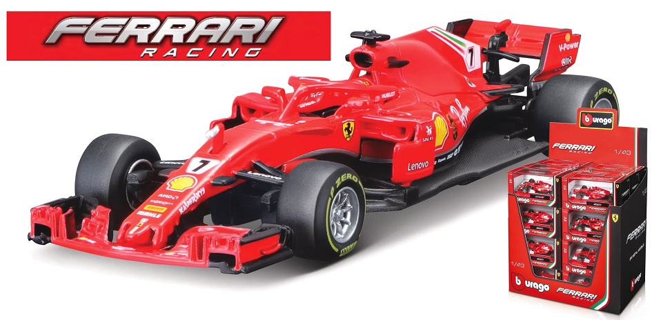 Ferrari SF71H 2018 No.7 K. Raikkonen - 1:43