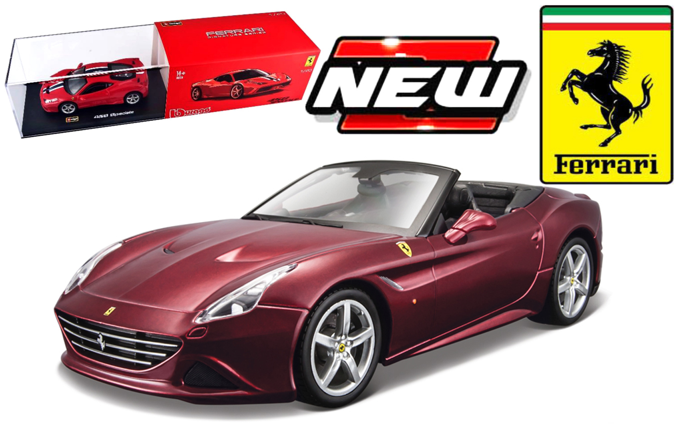 Ferrari California T Open Donker Rood - 1:43