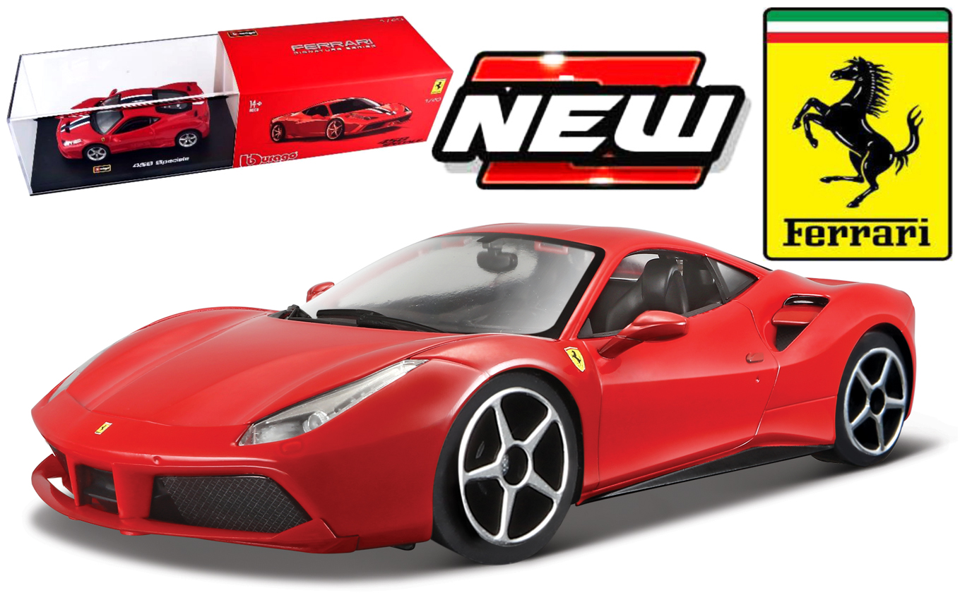 Ferrari 488 GTB Rood - 1:43