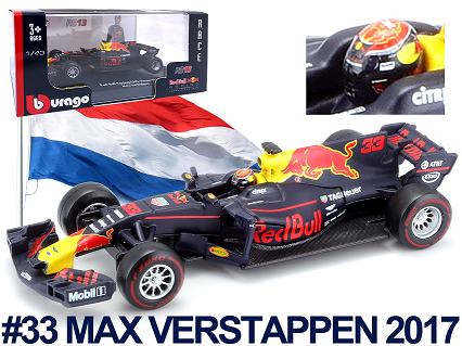 Voiture Miniature F1 Red Bull RB13 M.Verstappen (1:32)