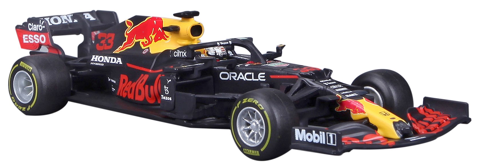 Red Bull Racing RB16B F1 No.33 2021 M. Verstappen with Helmet - 1:43