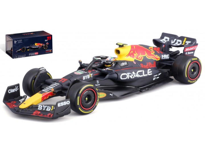 Red Bull Racing RB18 F1 No.11 2022 S. Perez with Helmet - 1:43