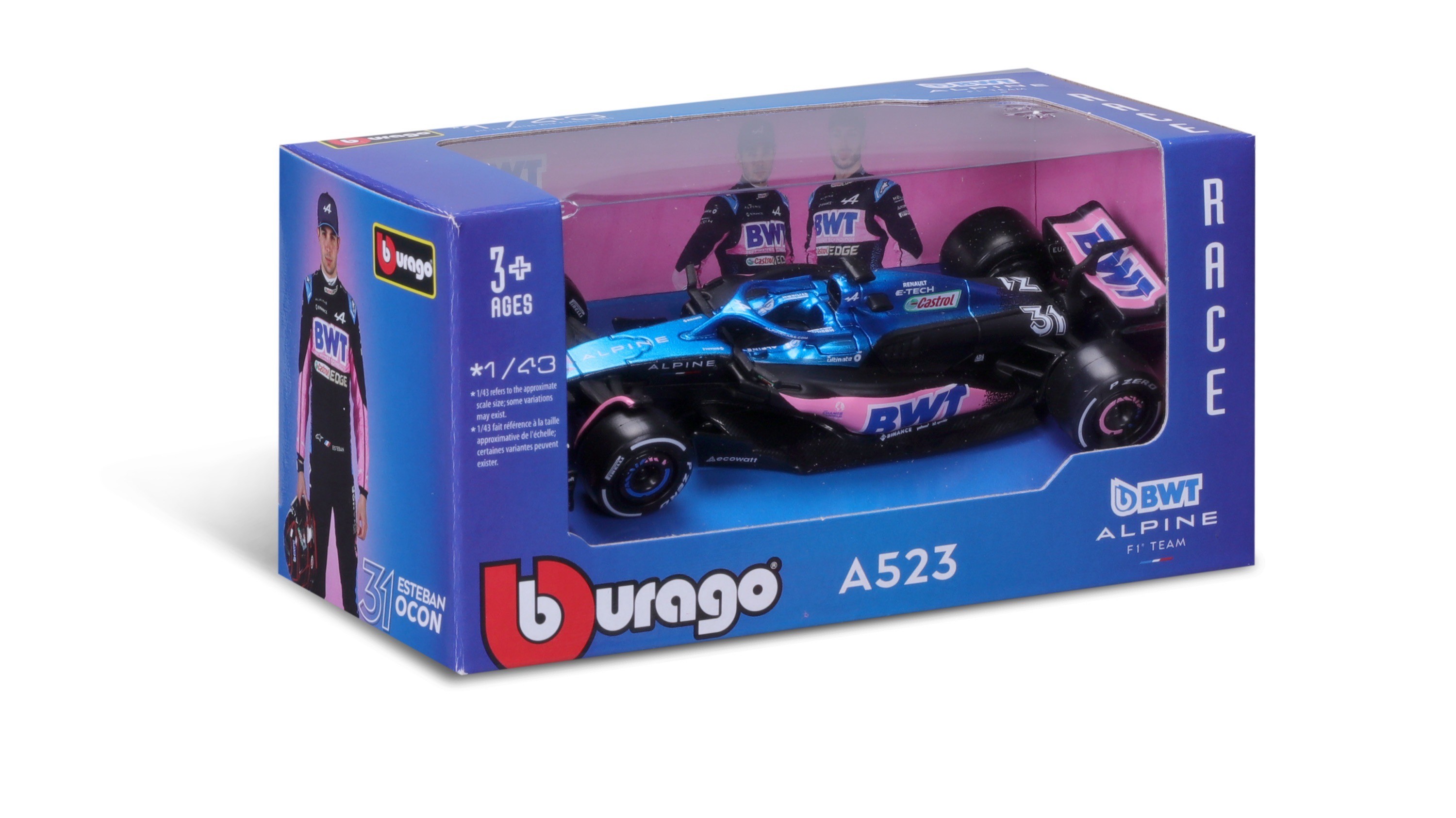 BWT Racing Renault Alpine A523 No.31 2023 E. Ocon - 1:43