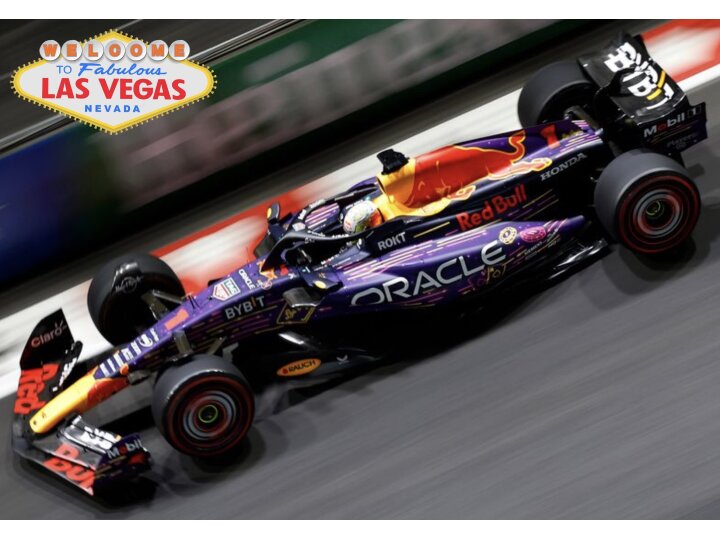Red Bull Racing RB19 F1 No.1 Winner Las Vegas GP 2023 M. Verstappen - 1:43