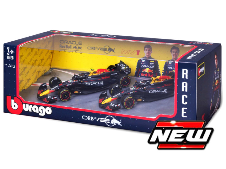 Red Bull RB20 GP 2024 No.1 M. Verstappen / No.11 S. Perez 2 car set - 1:43