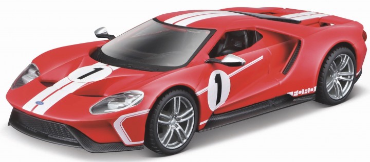 Ford GT No.1 Heritage Collection 2018 Rood - 1:32