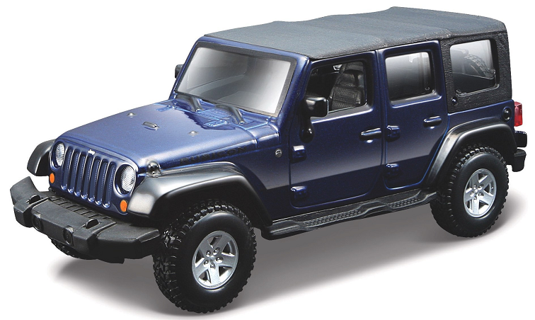 Jeep Wrangler Unlimited Rubicon 2010 Donkerblauw