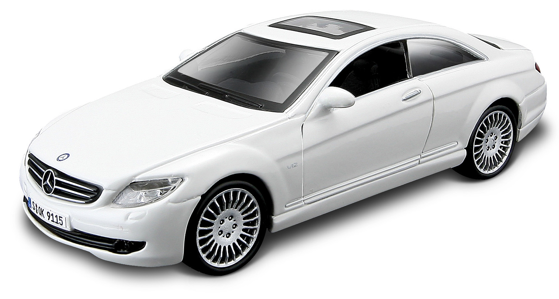 Mercedes-Benz CL550 Coupe Wit