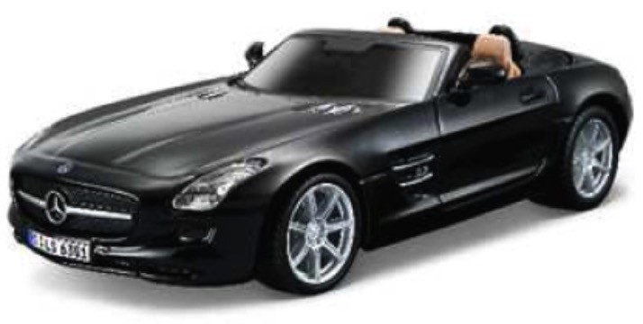 Mercedes-Benz SLS AMG Zwart