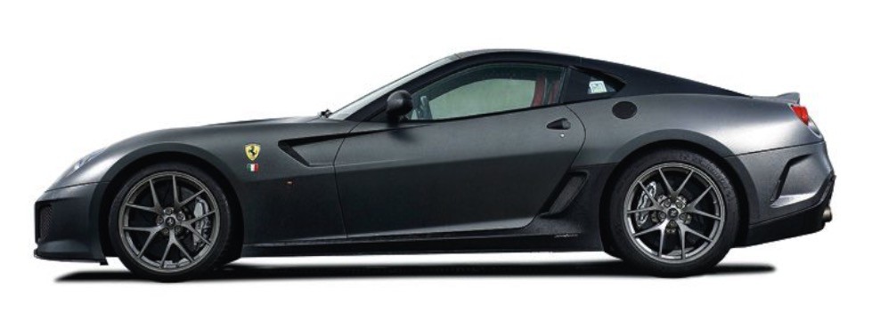 Ferrari 599 GTO Grijs - 1:32
