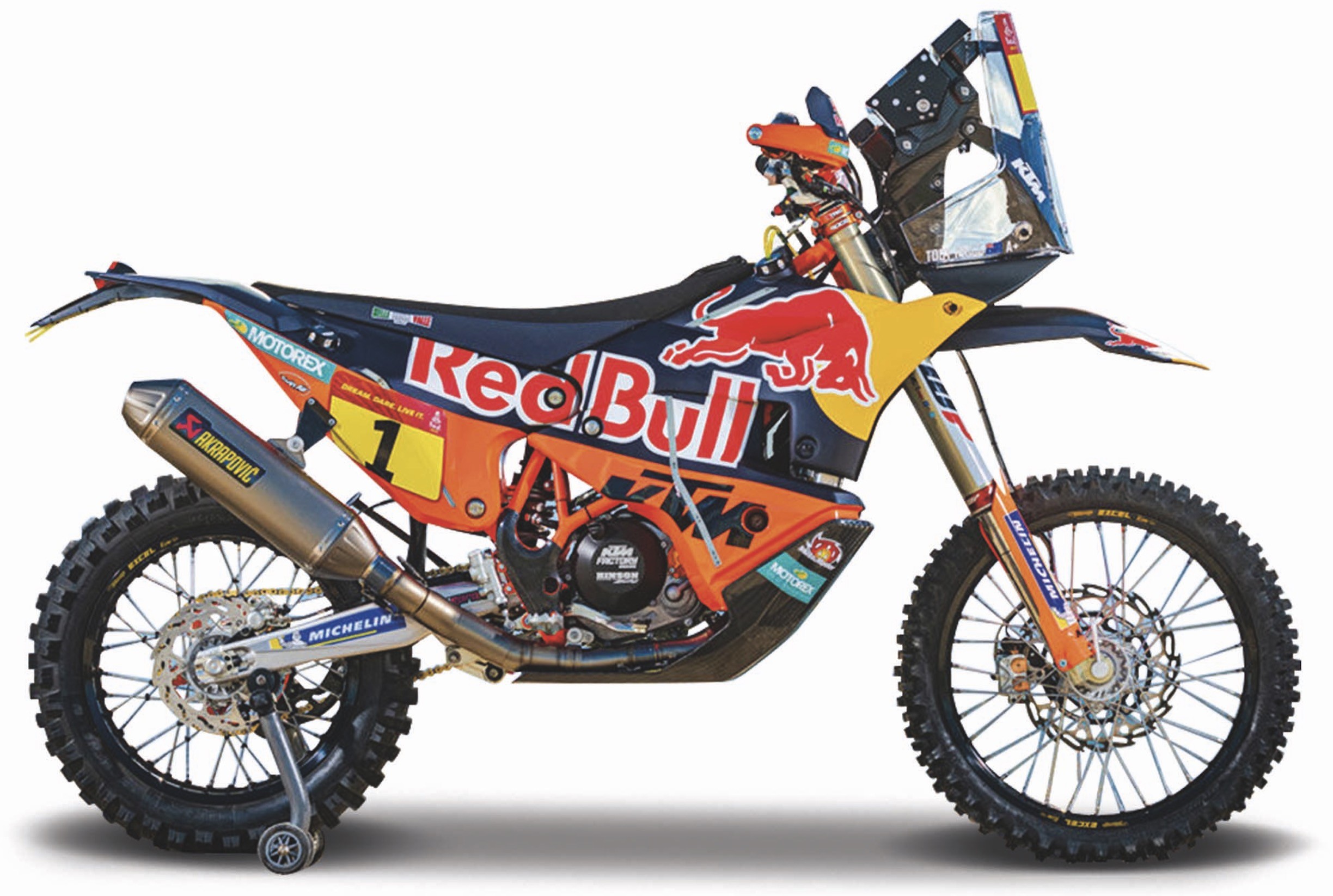 KTM 450 Rally No.1 Toby Price - 1:18