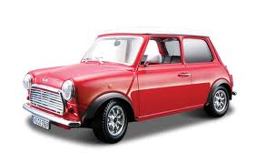 Mini Cooper 1960 Rood/Wit