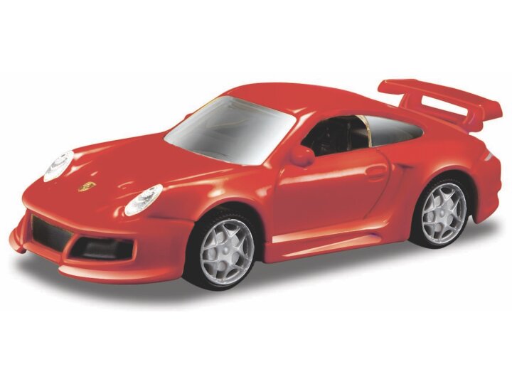 Porsche 911 GT2 2008 Rood - 1:64
