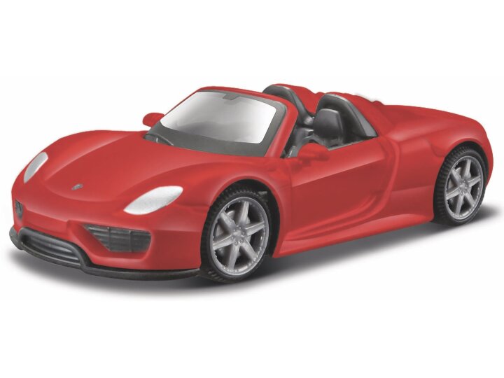 Porsche 918 Spyder Rood - 1:64
