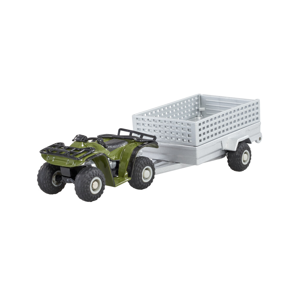 Quad 4wd with Trailer Set - 1:32
