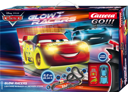 Disney Pixar Cars - Glow Racers Race Track - 1:43