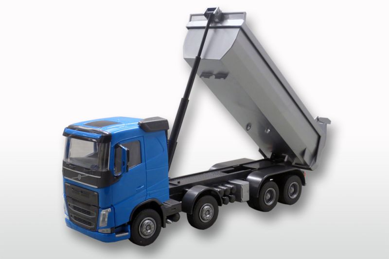 Volvo FH4 8x4 Kieper Blauw - 1:25