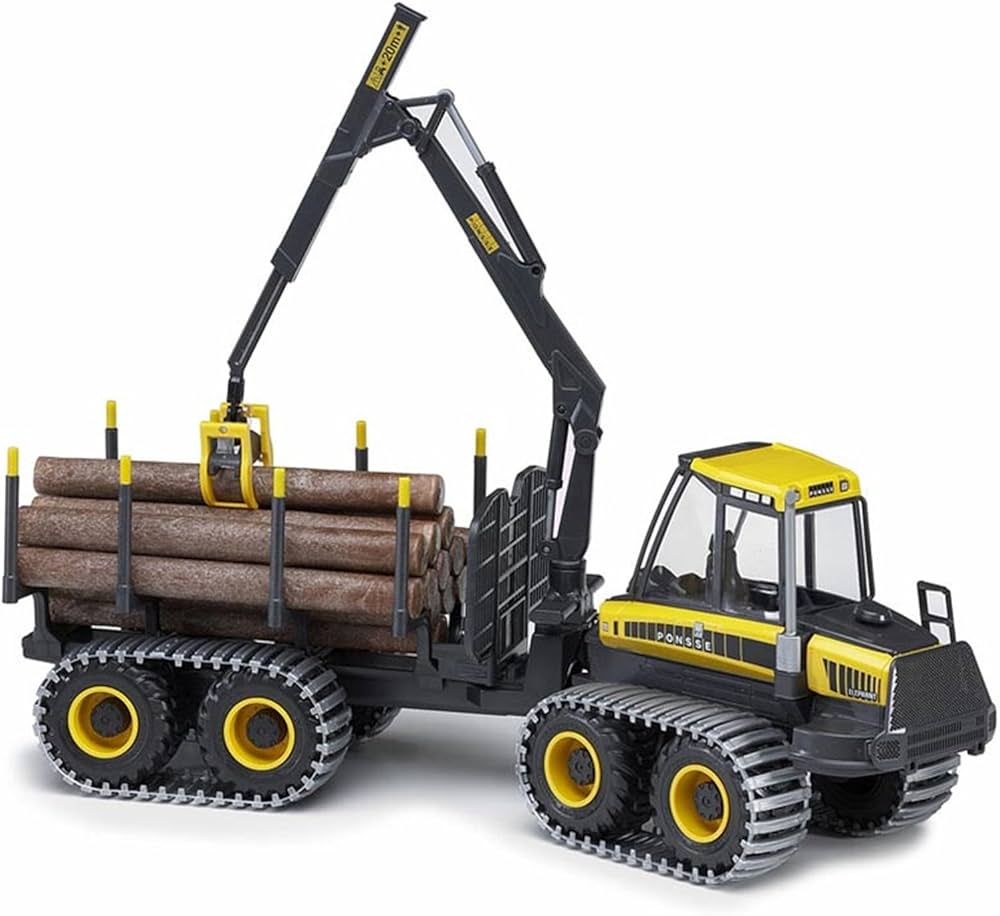 Ponsse Elephant Bosbouwmachine met Rupsen  - 1:25