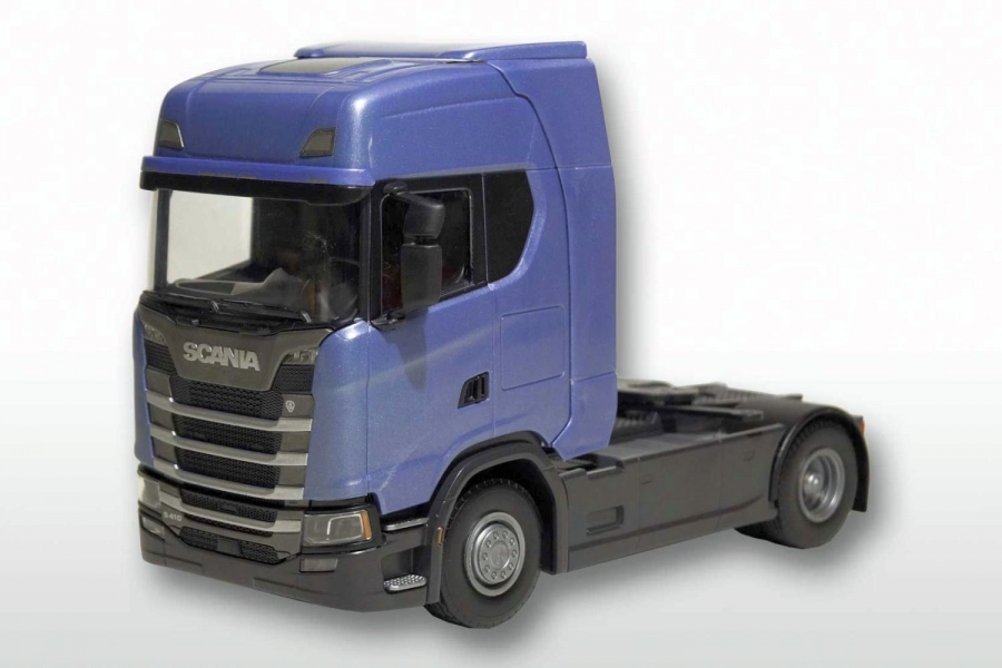 Scania CS410 4x2 Blauw - 1:25