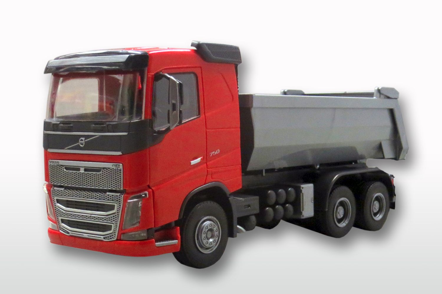 Volvo FH 6x4 Dumper Red - 1:25