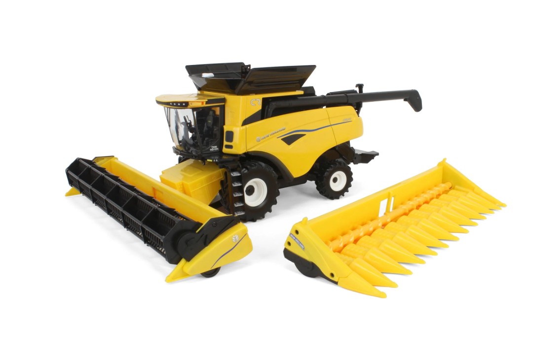 New Holland CR8.90 Combine with 2 Heads - 1:32