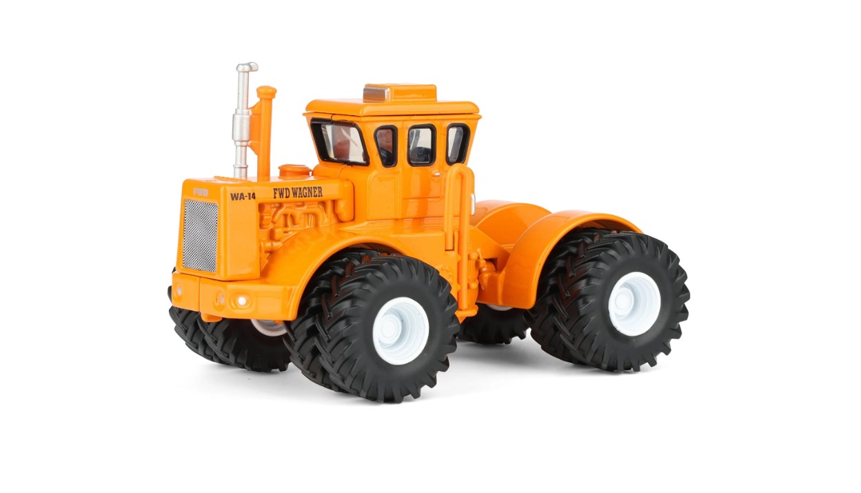 Wagner WA-14 Orange 4wd Tractor Limited Edition - 1:64