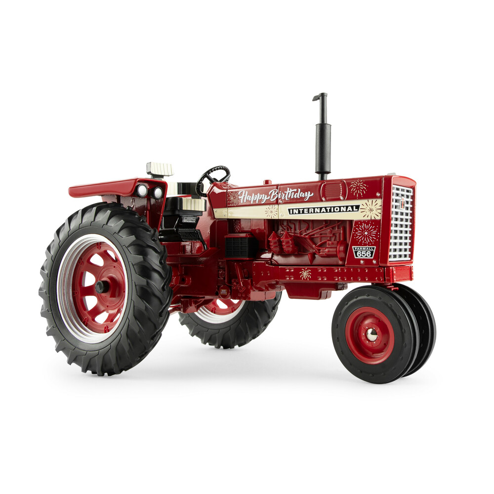 Inetrnational Harvester 656 Diesel Happy Birthday tractor - 1:16