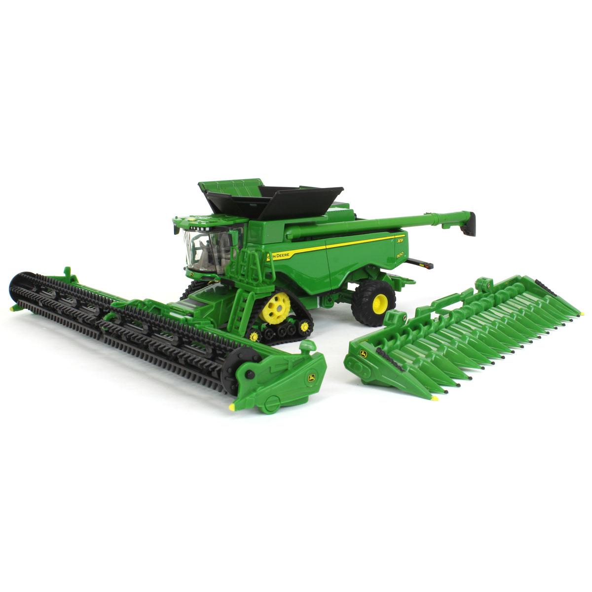 John Deere X9 1100 Combine with Tracks - 1:64