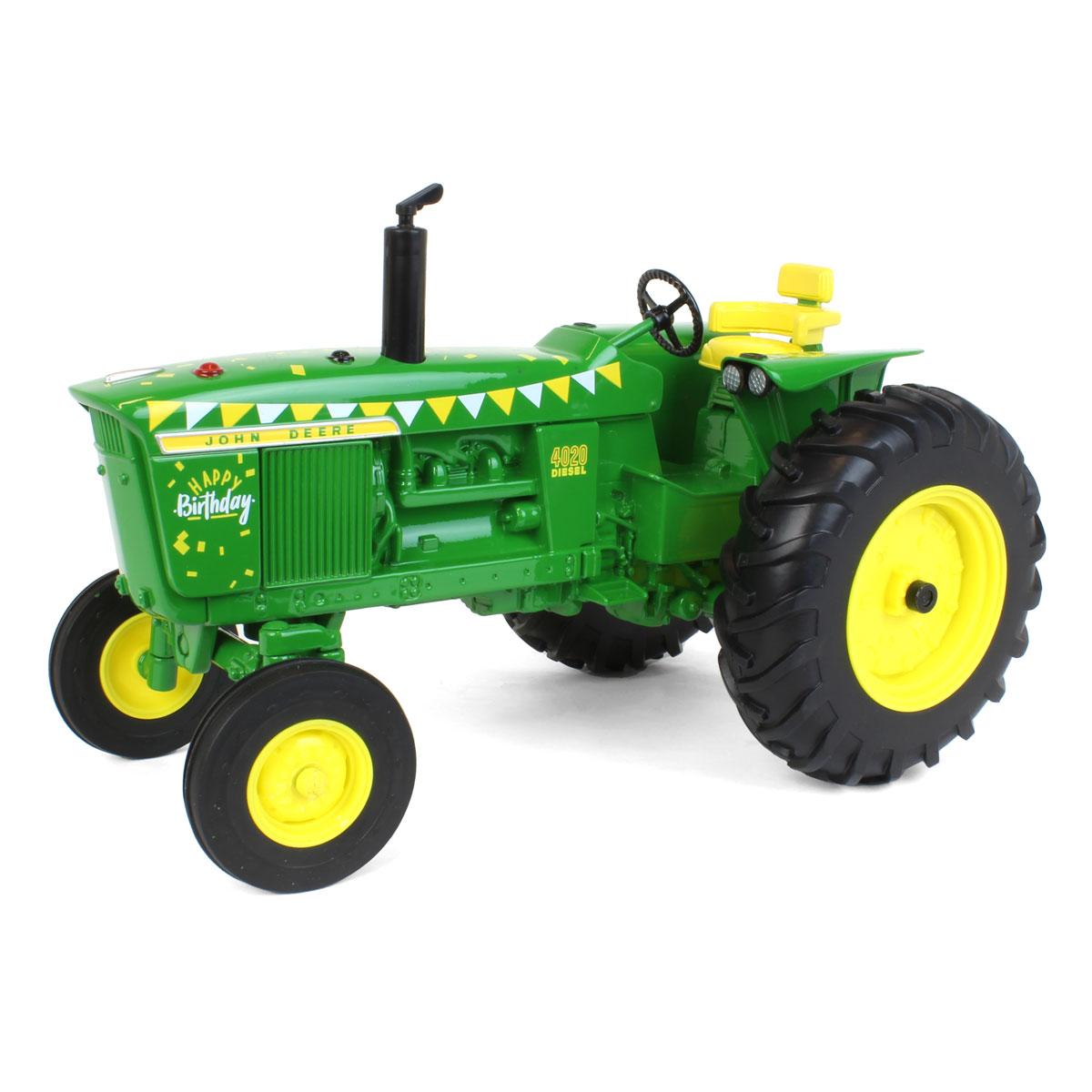John Deere 4020 Birthday Tractor - 1:16