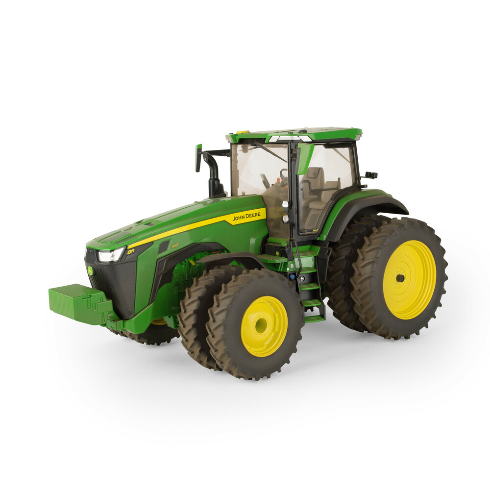 John Deere 8R 340 with Duals Muddy version Prestige Collection - 1:16