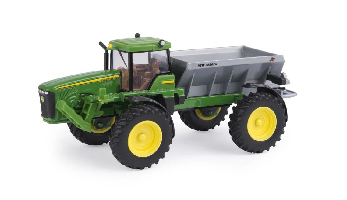 John Deere Dry Box Spreader Collect N Play - 1:64