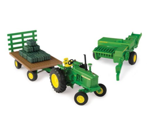 John Deere 4020 3-piece haying set - 1:32