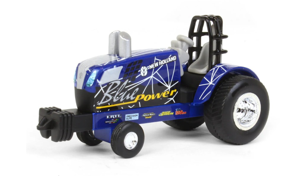 New Holland Pulling Tractor Blue Power - 1:64