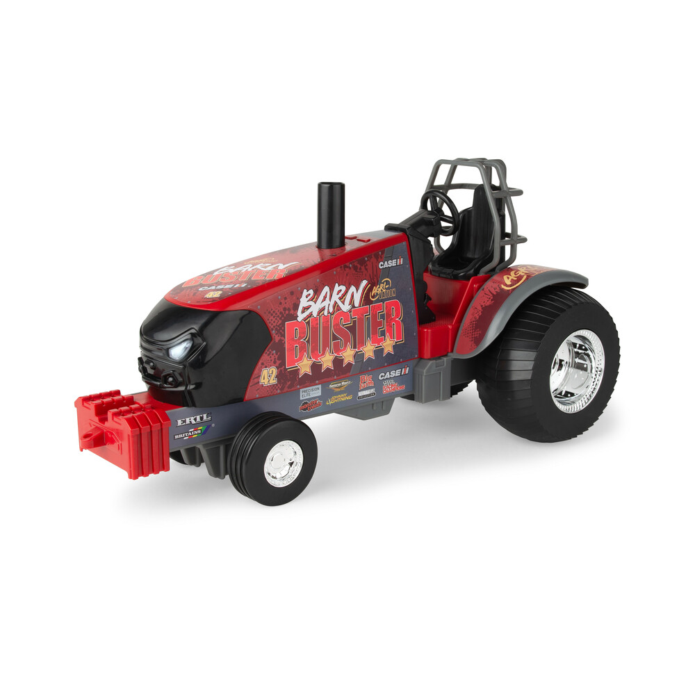Big Farm Case IH Barn Buster Pulling Tractor - 1:16