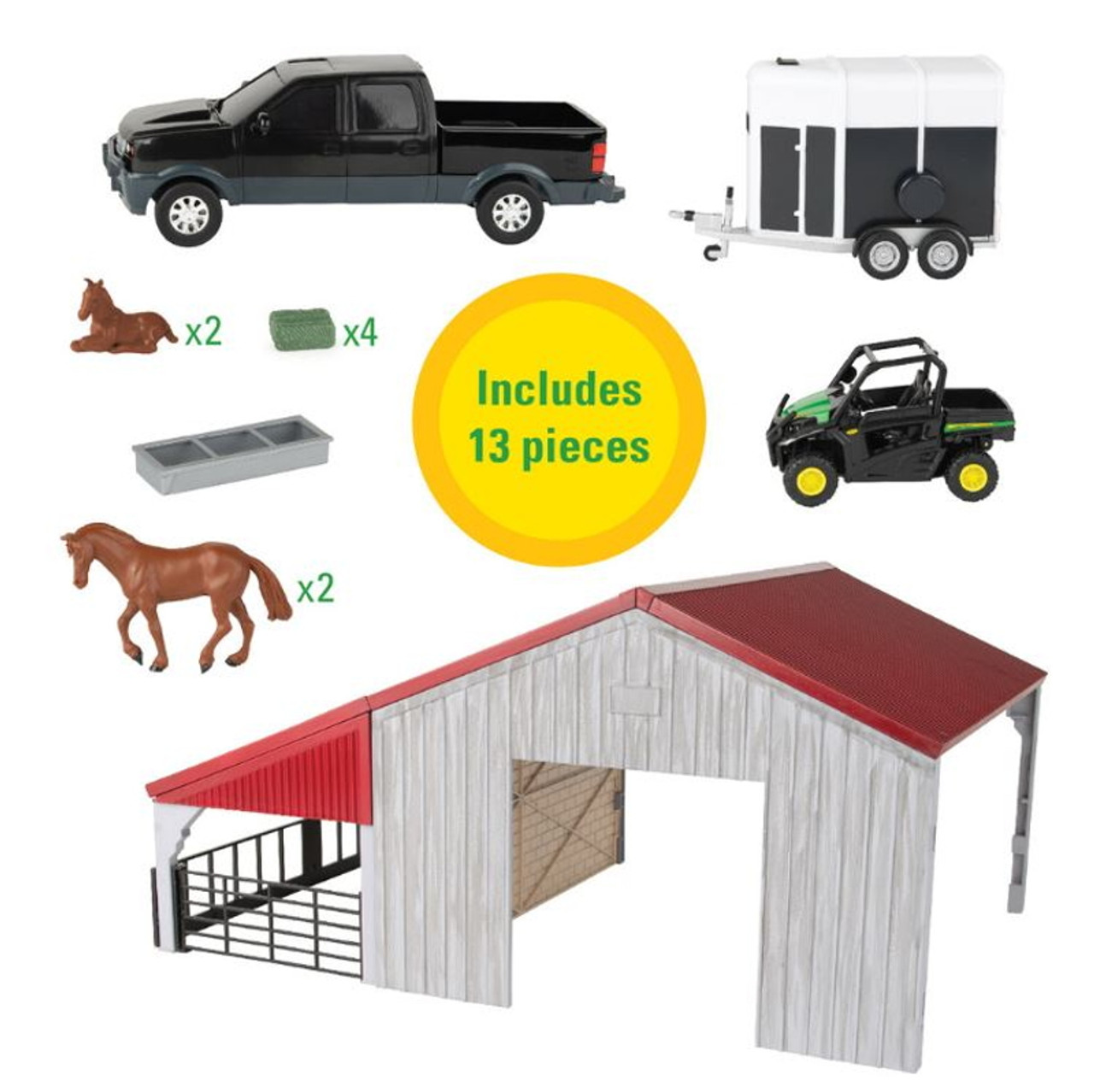 Weathered Barn Play Set - 1:32