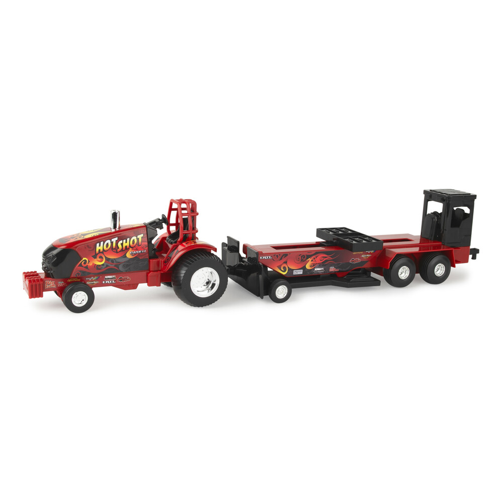 Case IH Pullback Puller Tractor with Sled - 1:32
