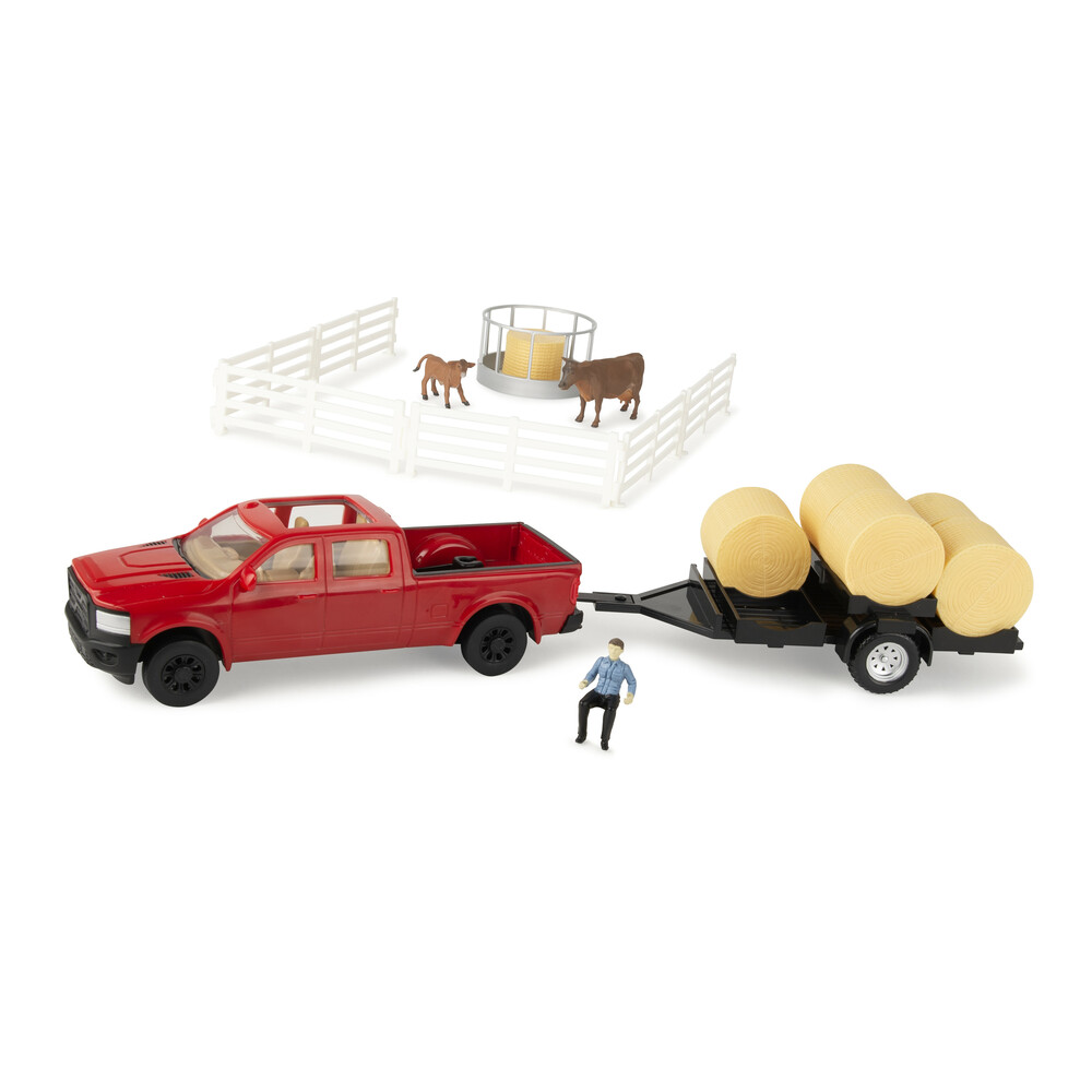 Truck and Bale Set - 1:32