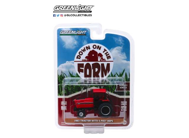 International 3088 1982 Red/Black - 1:64