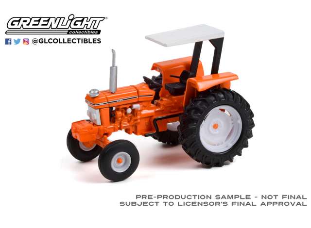 Ford 6610 with canopy Orange/White - 1:64