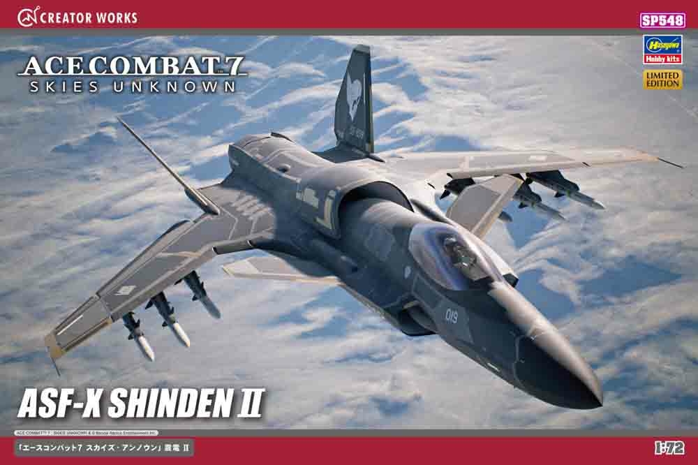 ACE Combat 7 Skies unknown ASF-X Shinden - 1:72
