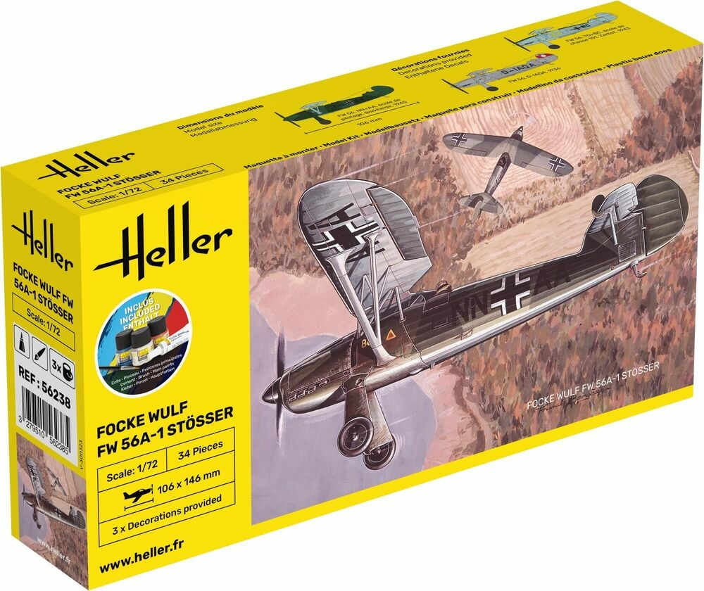Starter Kit Focke Wulf Fw 56 Stosser - 1:72