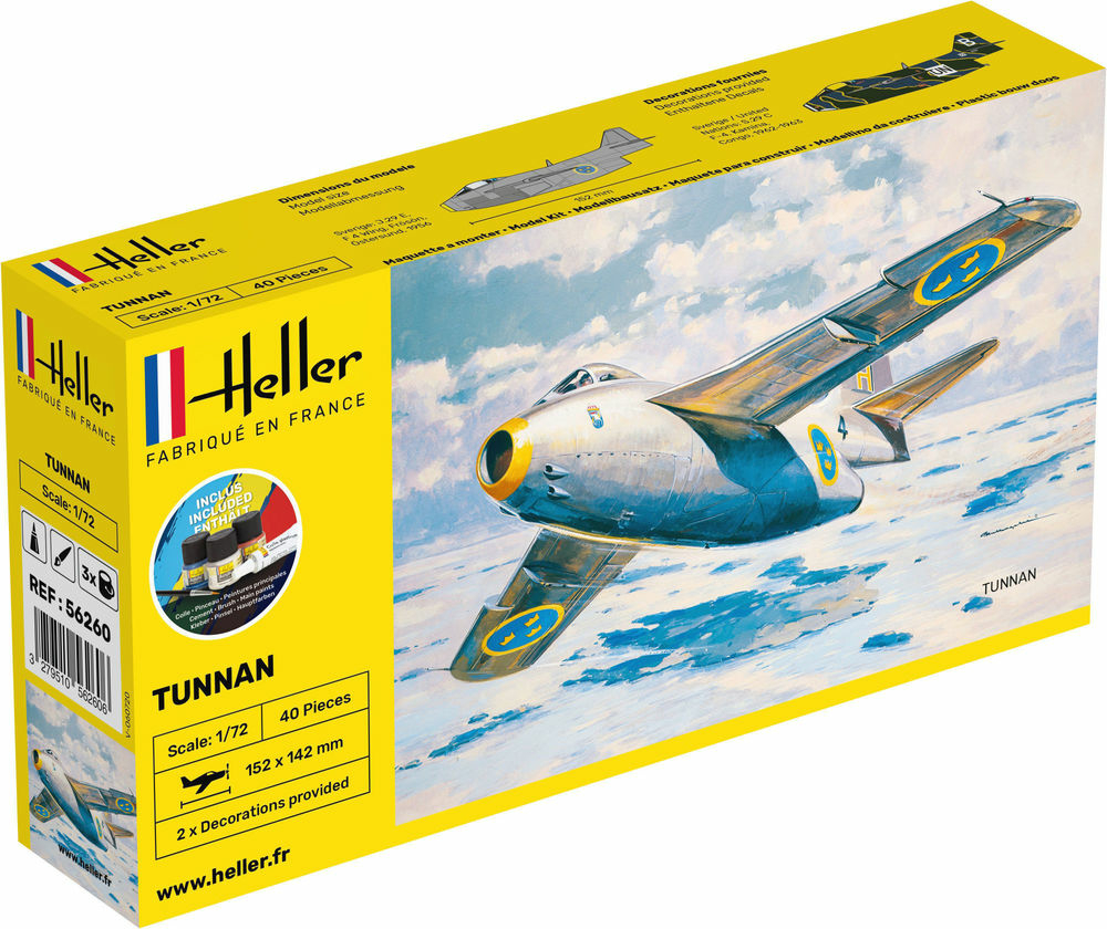 Starter Kit Saab Tunnan - 1:72