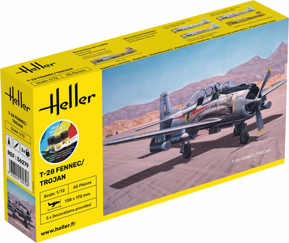 Starter Kit North American T-28 Fennec/Trojan - 1:72